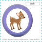 Preview: Kids dresser knob woodland animal deer