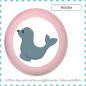 Preview: Kids dresser knob sea animal seal
