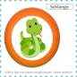 Preview: Children's furniture knob animals monkey motif handle