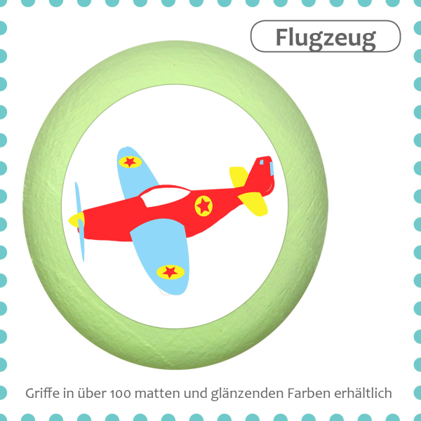 Kids drawer knob vehicle plane