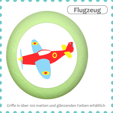 Kids drawer knob vehicle plane