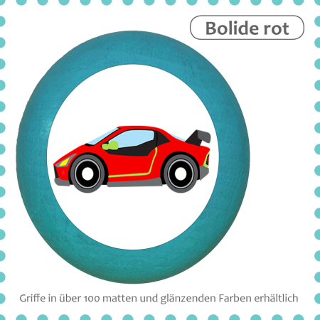 Möbelknopf Fahrzeuge Auto Massivholz Buche individuell