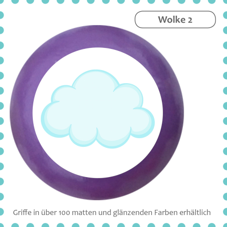 Möbelknauf Wolke Massivholz Buche individuell