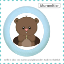 Kids dresser knob woodland animal marmot