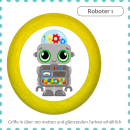 kids dresser knob beech wood with printed aluminium inlays