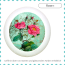 kids dresser knob beech wood with printed aluminium inlays