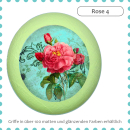 kids dresser knob beech wood with printed aluminium inlays